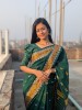 Cotton Saree (Green)