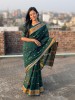 Cotton Saree (Green)