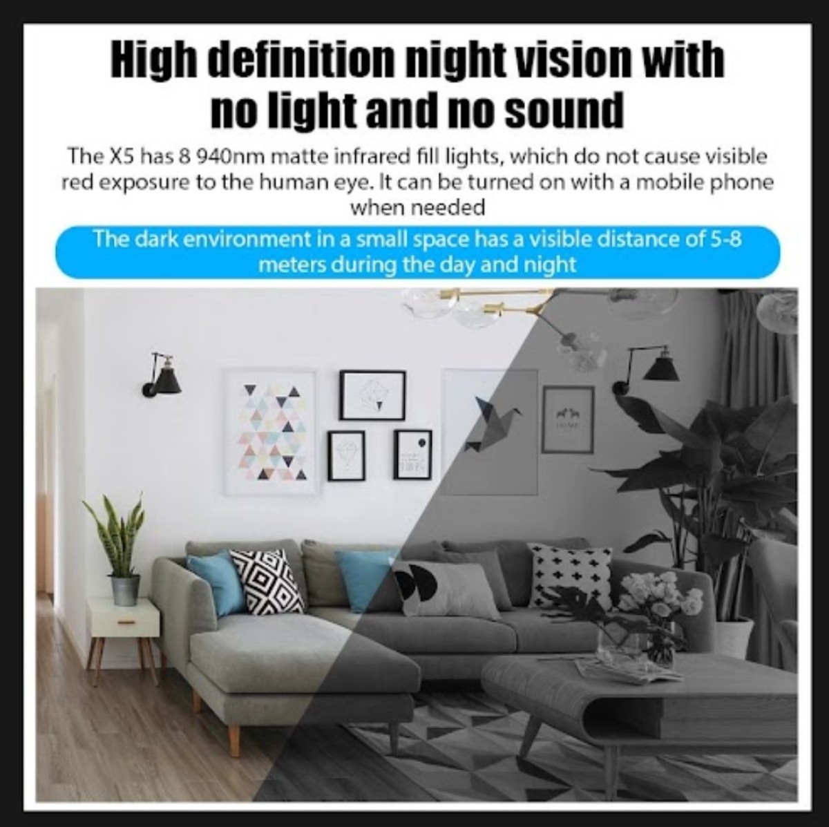 Mini Camera Wireless WiFi 1080P CCTV