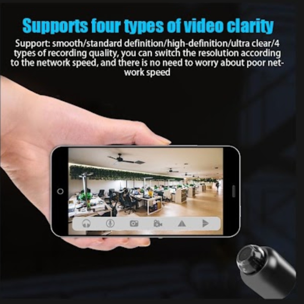 Mini Camera Wireless WiFi 1080P CCTV