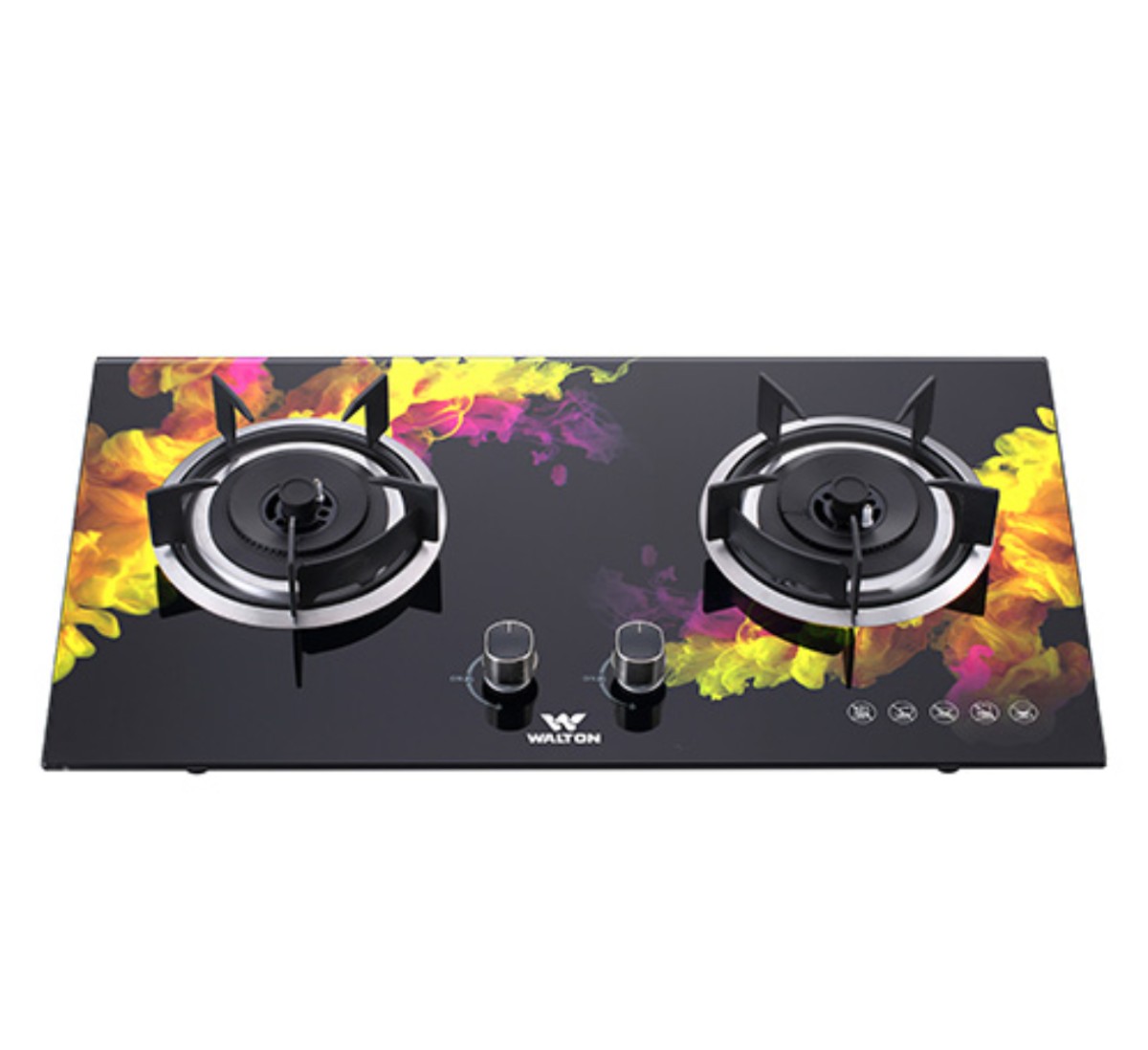 Walton Double Burner Gas HOB WGH-22GB (LPG / NG)