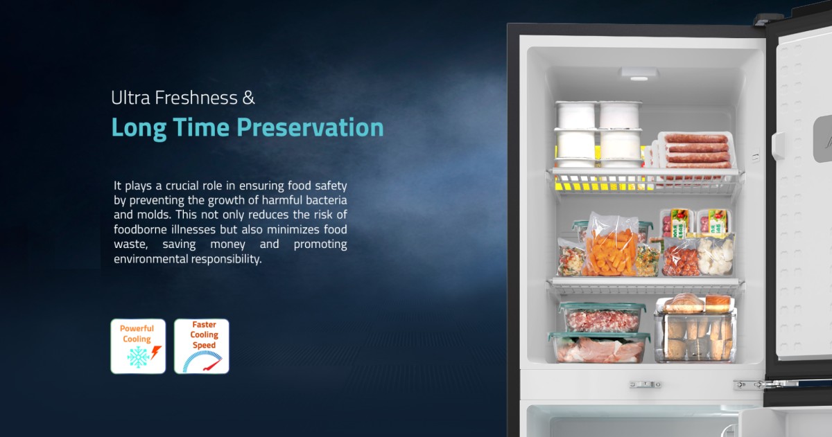 Walton Direct Cool Refrigerator 223L WFB-2B3-GDEH-SC