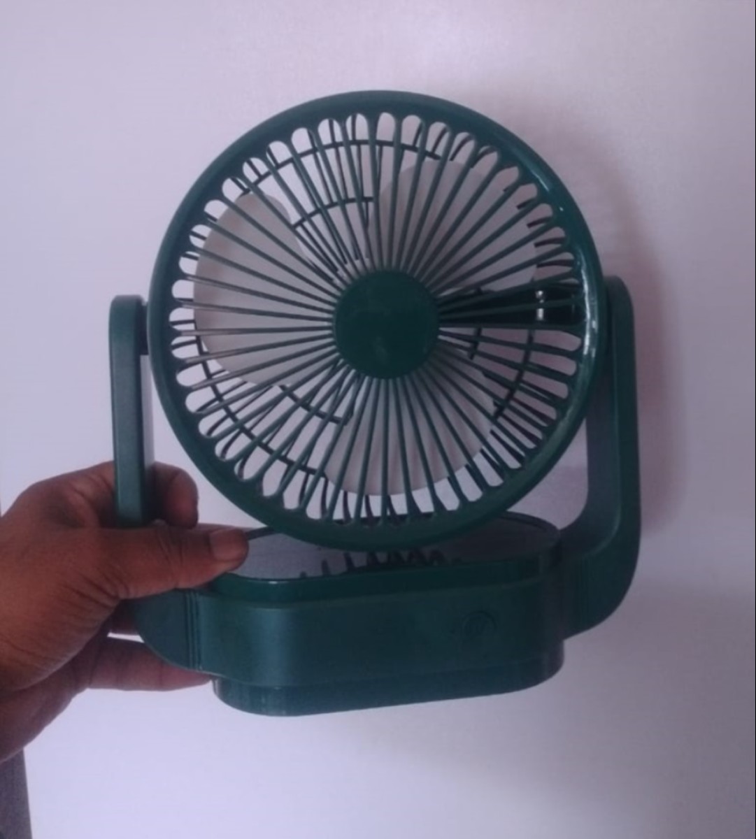High Quality Rechargeble & Portable Desk Fan EN 1300