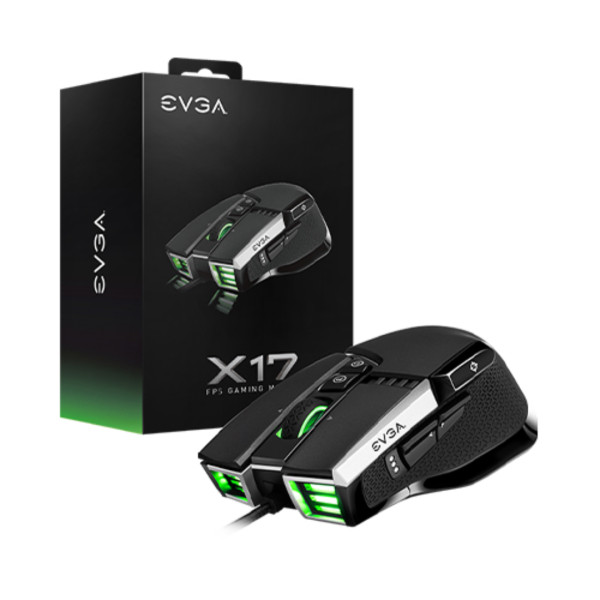 EVGA X17 GAMING WIRED MOUSE