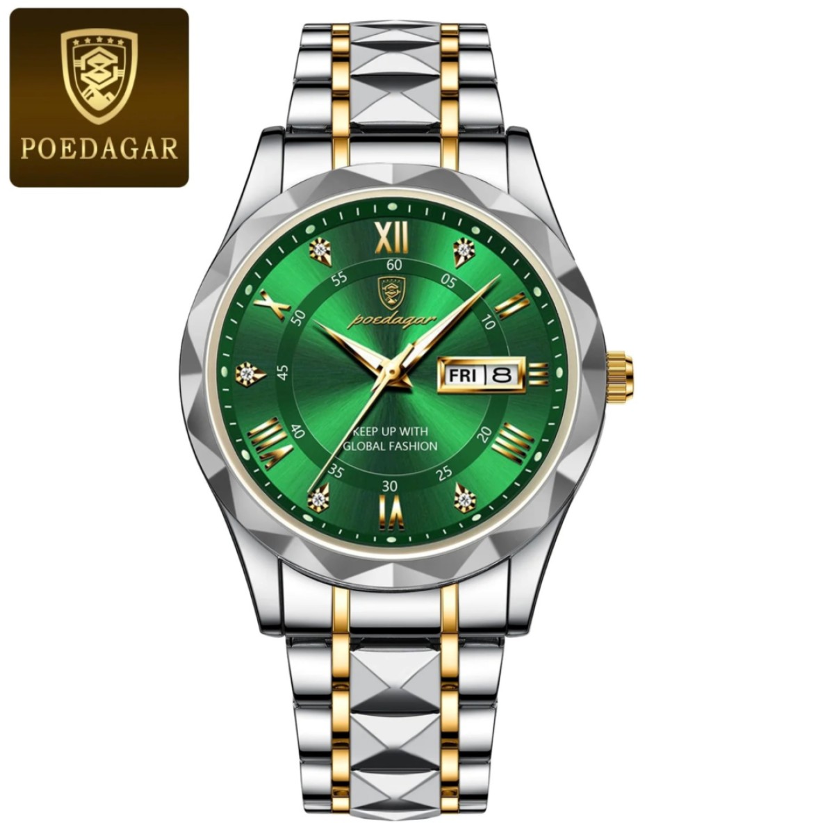 Poedagar new stylish water resistance watch