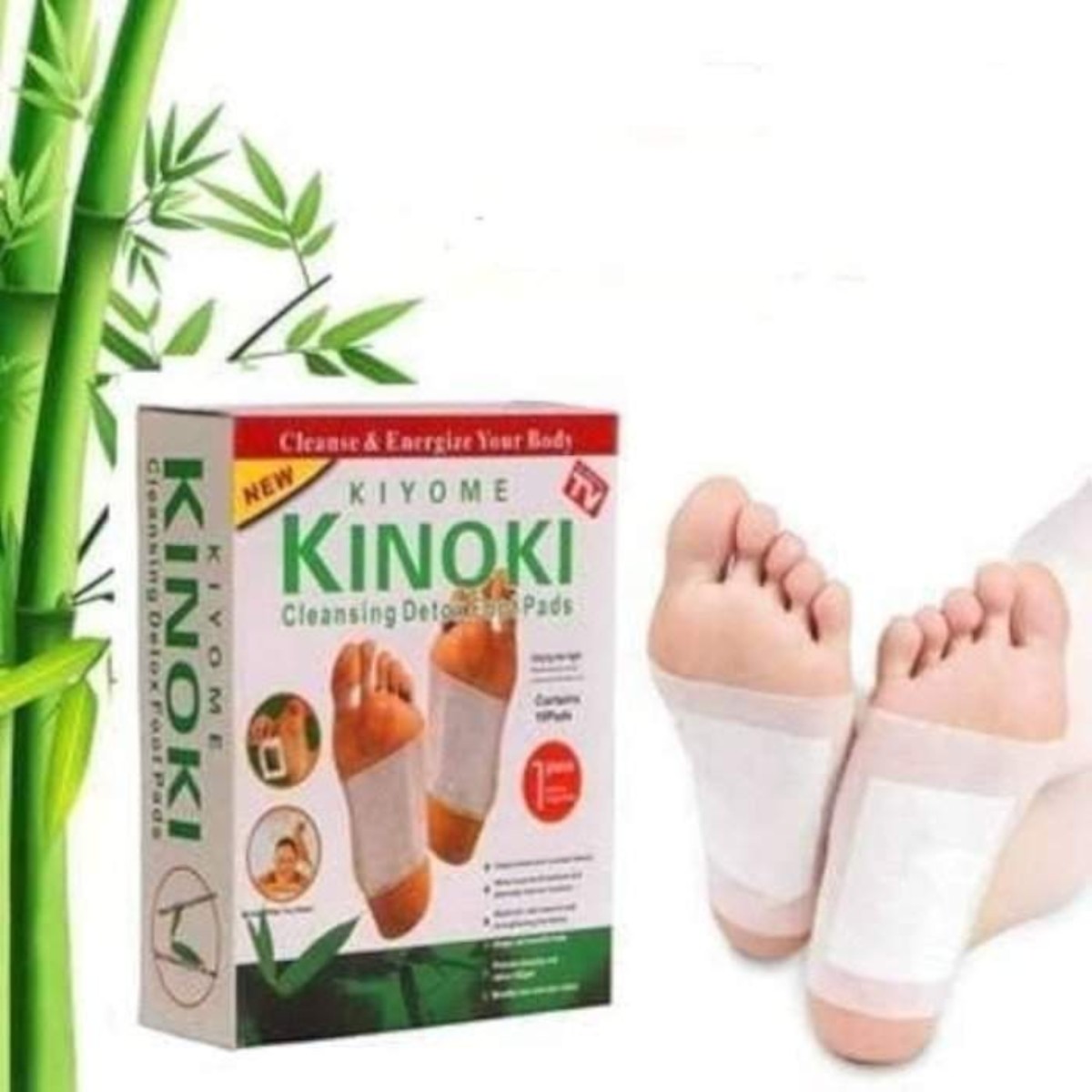 Kinoki Cleansing Detox Foot Pad(2 Pieces Set)