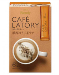 AGF Blendy Cafe Latry Rich Hojicha Latte 6 Stick Japan Tea Cafe instant