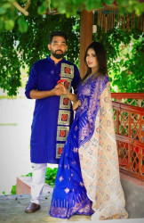 Couple dress in Bangladesh