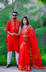 Couple dress in Bangladesh