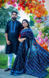 Couple dress in Bangladesh