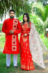 Couple dress in Bangladesh