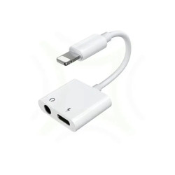 2 in 1 Lightning to 3.5mm Headphone j
