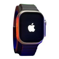 Watch 8 Ultra With Apple Logo - Black