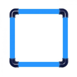 Walton GRID PANEL LIGHT  WLED-PS-T8GRID-SQ1F-20W (Blue)