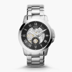 Fossil Grant Automatic Black Skeleton Dial Men’s Watch – ME3055
