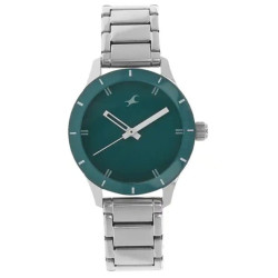 Fastrack Blue Dial Metal Strap Ladies Watch – 6078SM01