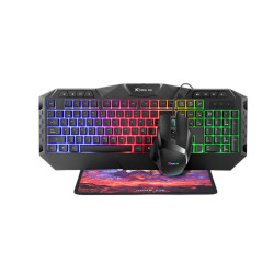 XTRIKE MK-900 MULTIMEDIA USB GAMING KEYBOARD AND MOUSE WITH MOUSEPAD COMBO