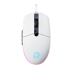 DAREU EM911 RGB 60G GAMING MOUSE (WHITE)