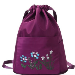 Nylon Waterproof Foldable Bag for Women - Multicolor