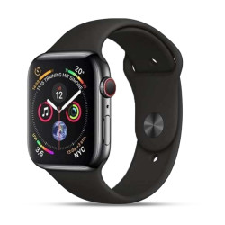 T55 Waterproof Heart Rate Monitor Blood Pressure Functions Smart Watch - Black