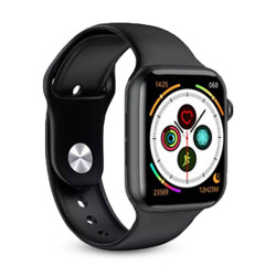 T55 Pro Max Smartwatch With Wireless Bluetooth Earbuds - Black