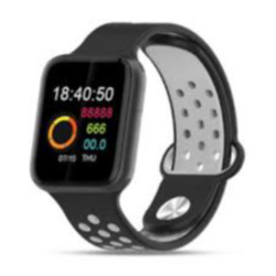 T55 Pro Max Bluetooth Dual Belt Calling Smartwatch - Black