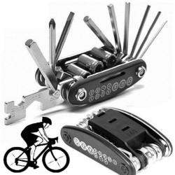 16 in 1 Bike Pocket Repair Tools Set Bicycle Multi-functional Tool Kit