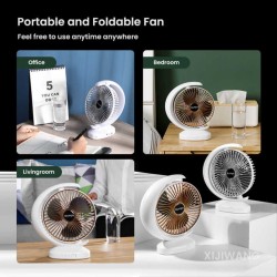 Rechargeable Desktop Usb Table Air Cooling Fan