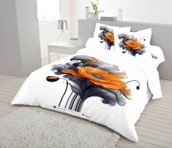 Exclusive King Size Full cotton fabric Panel Bedsheet