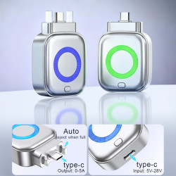 Type-C Auto Power Cutoff Charge Separator Protector Supports Up to 140W Charging